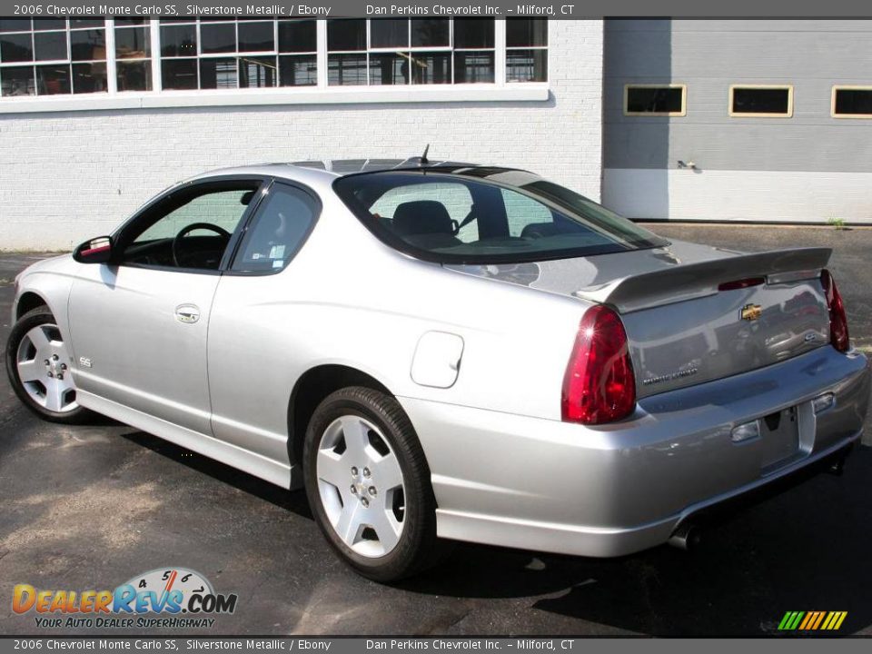 2006 Chevrolet Monte Carlo SS Silverstone Metallic / Ebony Photo #7