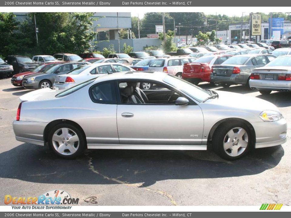 2006 Chevrolet Monte Carlo SS Silverstone Metallic / Ebony Photo #8
