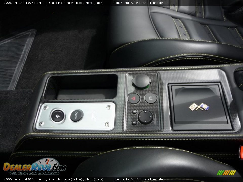 2006 Ferrari F430 Spider F1 Giallo Modena (Yellow) / Nero (Black) Photo #24