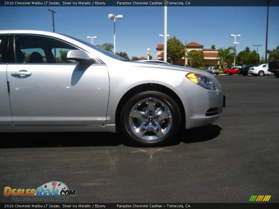2010 Chevrolet Malibu LT Sedan Silver Ice Metallic / Ebony Photo #11