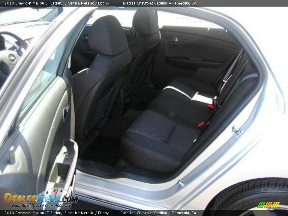 2010 Chevrolet Malibu LT Sedan Silver Ice Metallic / Ebony Photo #13