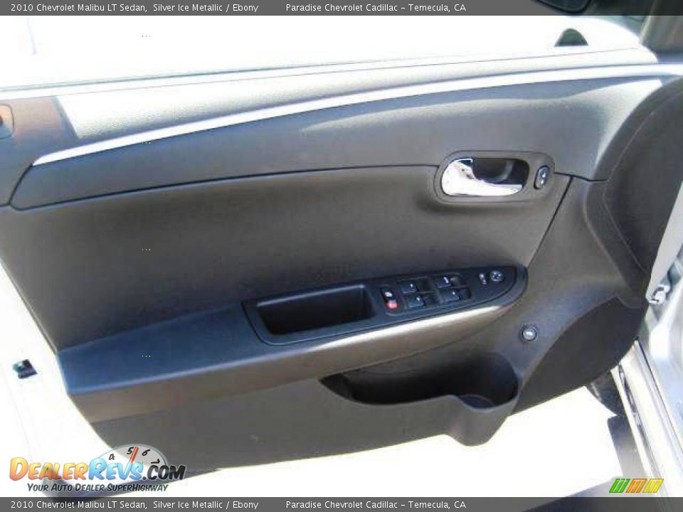 2010 Chevrolet Malibu LT Sedan Silver Ice Metallic / Ebony Photo #14