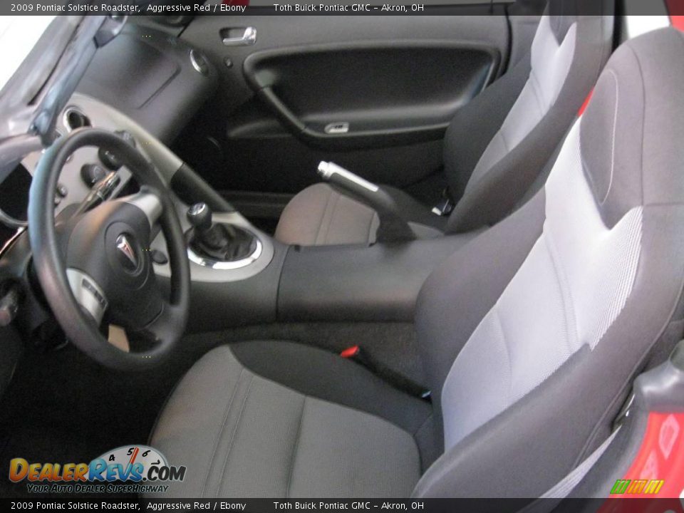 2009 Pontiac Solstice Roadster Aggressive Red / Ebony Photo #7