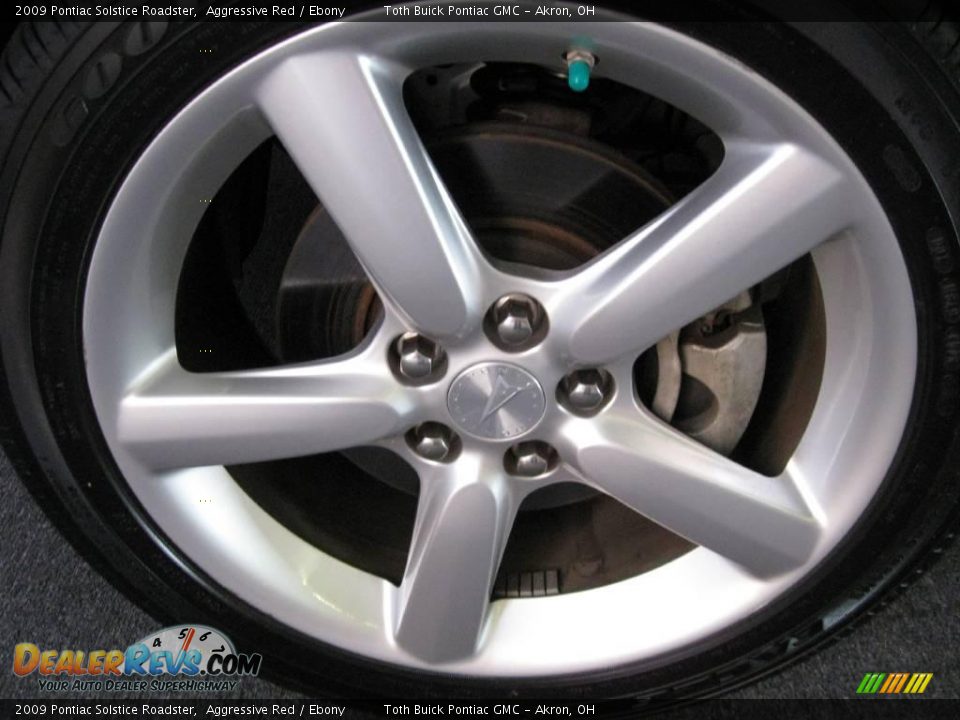 2009 Pontiac Solstice Roadster Aggressive Red / Ebony Photo #16