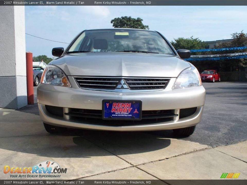 2007 Mitsubishi Lancer ES Warm Sand Metallic / Tan Photo #2
