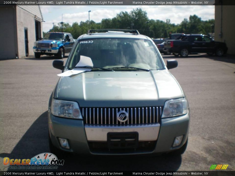 2006 Mercury Mariner Luxury 4WD Light Tundra Metallic / Pebble/Light Parchment Photo #13