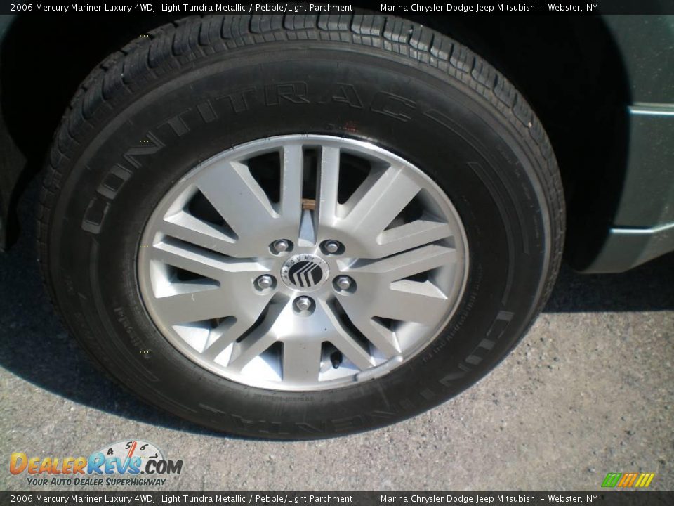 2006 Mercury Mariner Luxury 4WD Light Tundra Metallic / Pebble/Light Parchment Photo #26