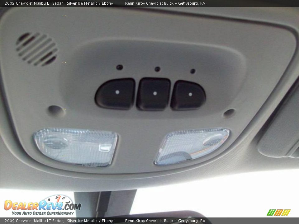 2009 Chevrolet Malibu LT Sedan Silver Ice Metallic / Ebony Photo #26