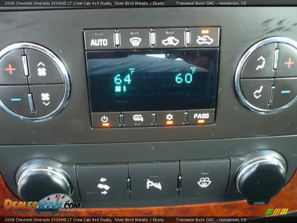 2008 Chevrolet Silverado 3500HD LT Crew Cab 4x4 Dually Silver Birch Metallic / Ebony Photo #24