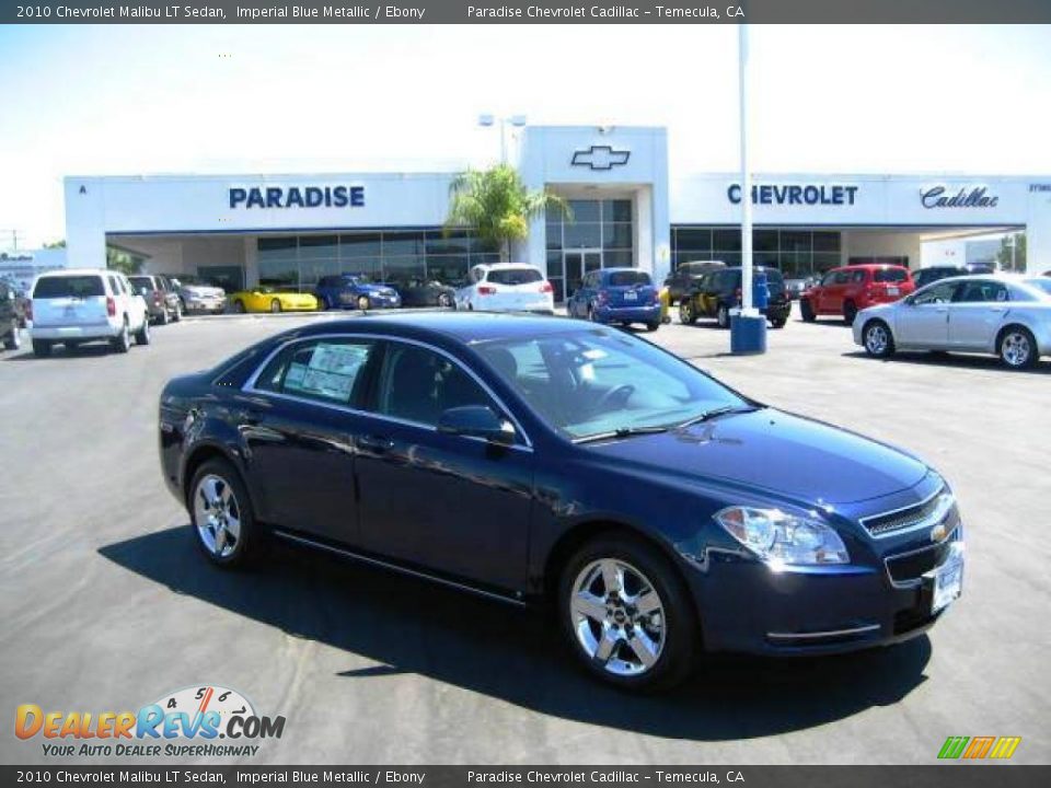 2010 Chevrolet Malibu LT Sedan Imperial Blue Metallic / Ebony Photo #1