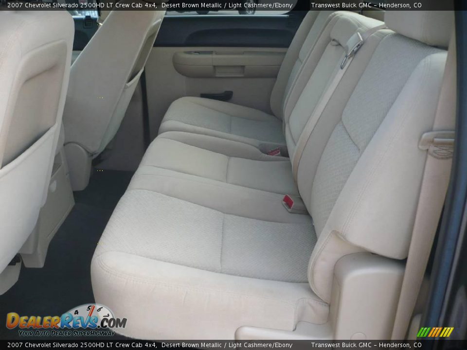 2007 Chevrolet Silverado 2500HD LT Crew Cab 4x4 Desert Brown Metallic / Light Cashmere/Ebony Photo #9