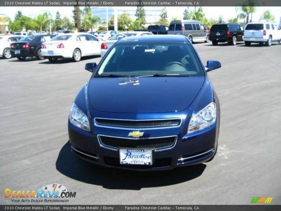 2010 Chevrolet Malibu LT Sedan Imperial Blue Metallic / Ebony Photo #2