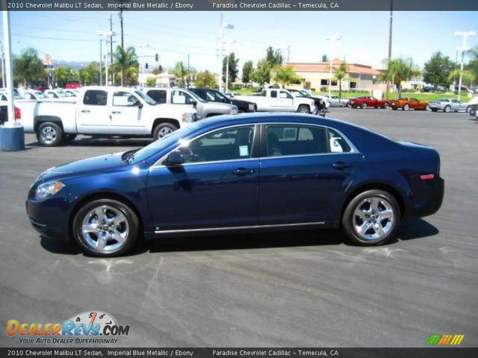 2010 Chevrolet Malibu LT Sedan Imperial Blue Metallic / Ebony Photo #4
