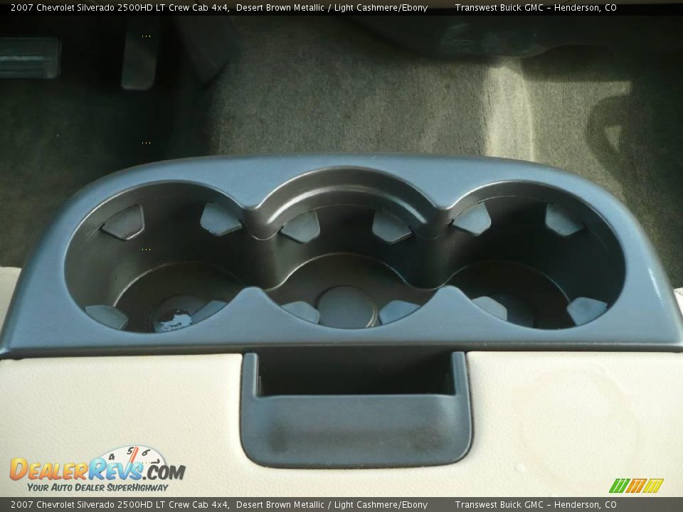 2007 Chevrolet Silverado 2500HD LT Crew Cab 4x4 Desert Brown Metallic / Light Cashmere/Ebony Photo #14