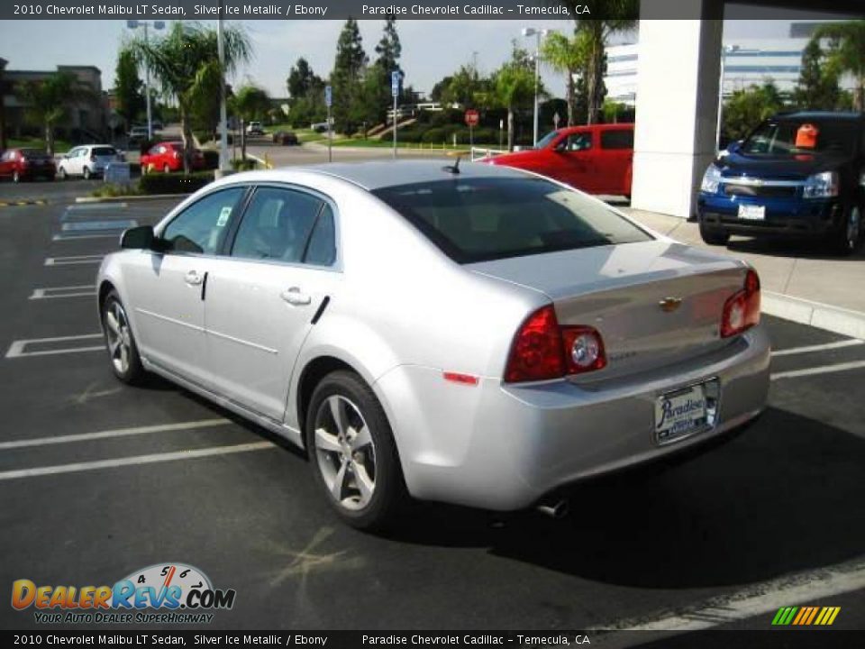 2010 Chevrolet Malibu LT Sedan Silver Ice Metallic / Ebony Photo #2