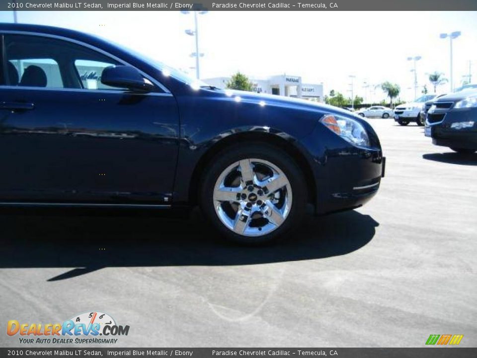 2010 Chevrolet Malibu LT Sedan Imperial Blue Metallic / Ebony Photo #9
