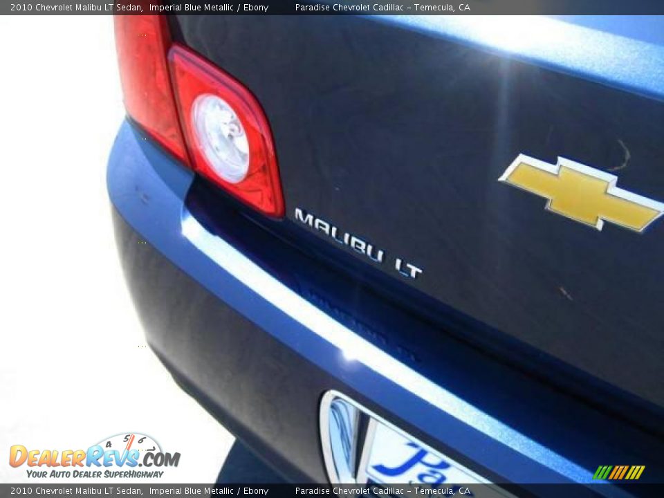 2010 Chevrolet Malibu LT Sedan Imperial Blue Metallic / Ebony Photo #10