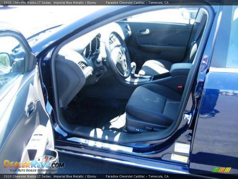 2010 Chevrolet Malibu LT Sedan Imperial Blue Metallic / Ebony Photo #11