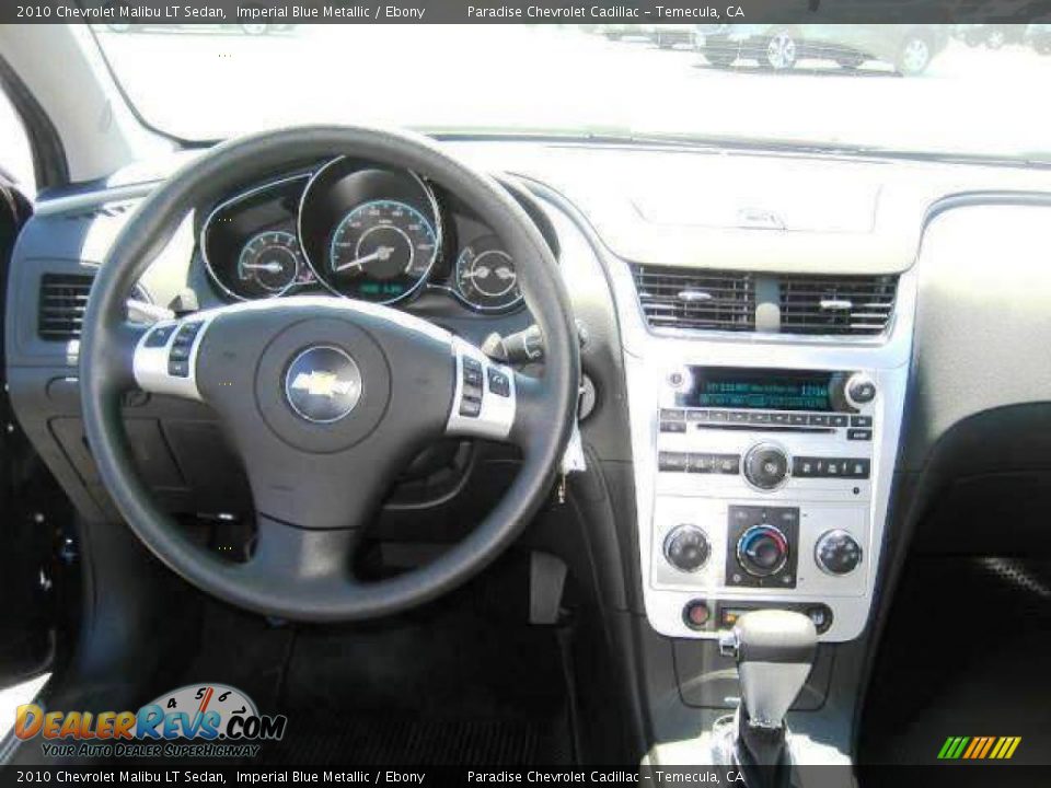 2010 Chevrolet Malibu LT Sedan Imperial Blue Metallic / Ebony Photo #14