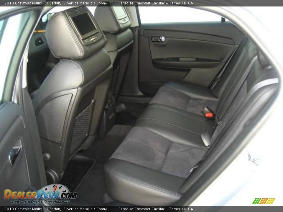 2010 Chevrolet Malibu LT Sedan Silver Ice Metallic / Ebony Photo #14