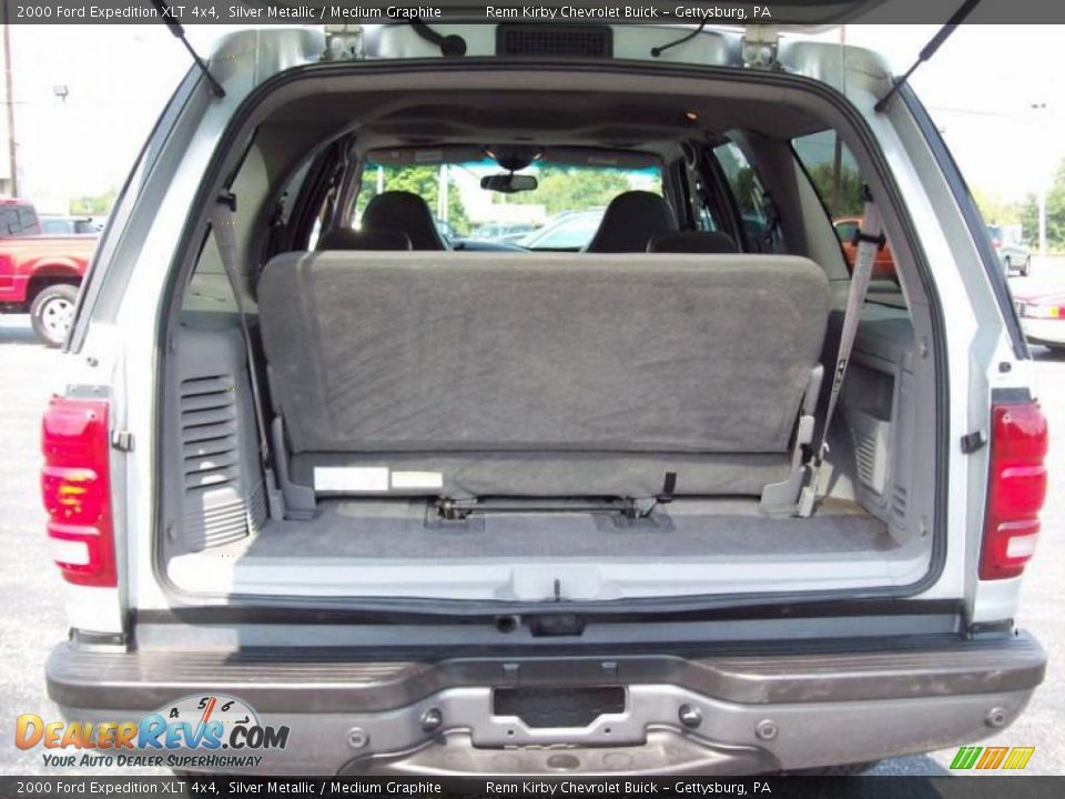 2000 Ford Expedition XLT 4x4 Silver Metallic / Medium Graphite Photo #7