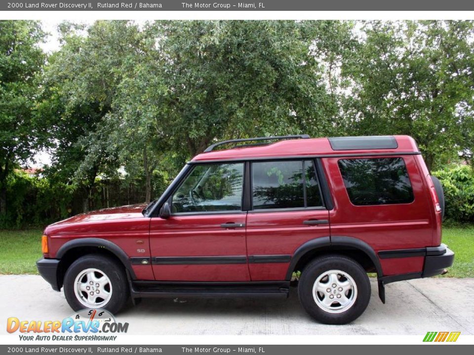 2000 Land Rover Discovery II Rutland Red / Bahama Photo #5