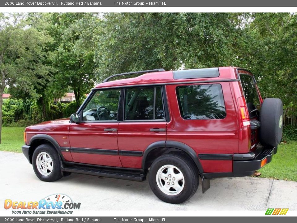 2000 Land Rover Discovery II Rutland Red / Bahama Photo #6