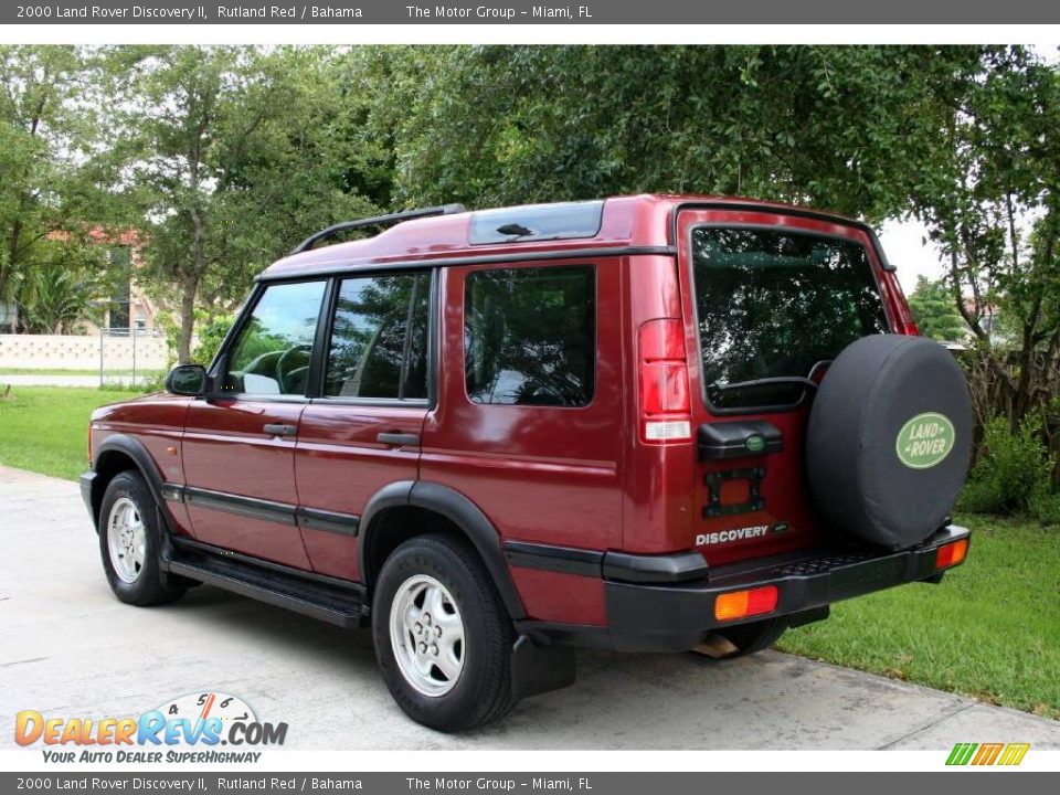 2000 Land Rover Discovery II Rutland Red / Bahama Photo #7