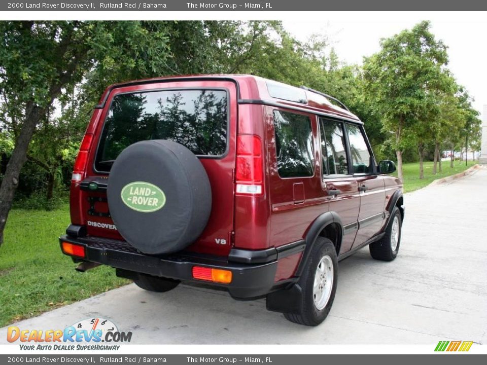 2000 Land Rover Discovery II Rutland Red / Bahama Photo #11