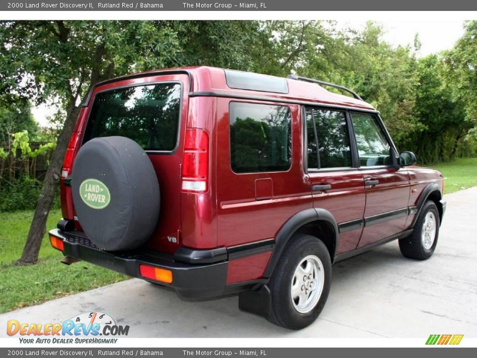 2000 Land Rover Discovery II Rutland Red / Bahama Photo #12