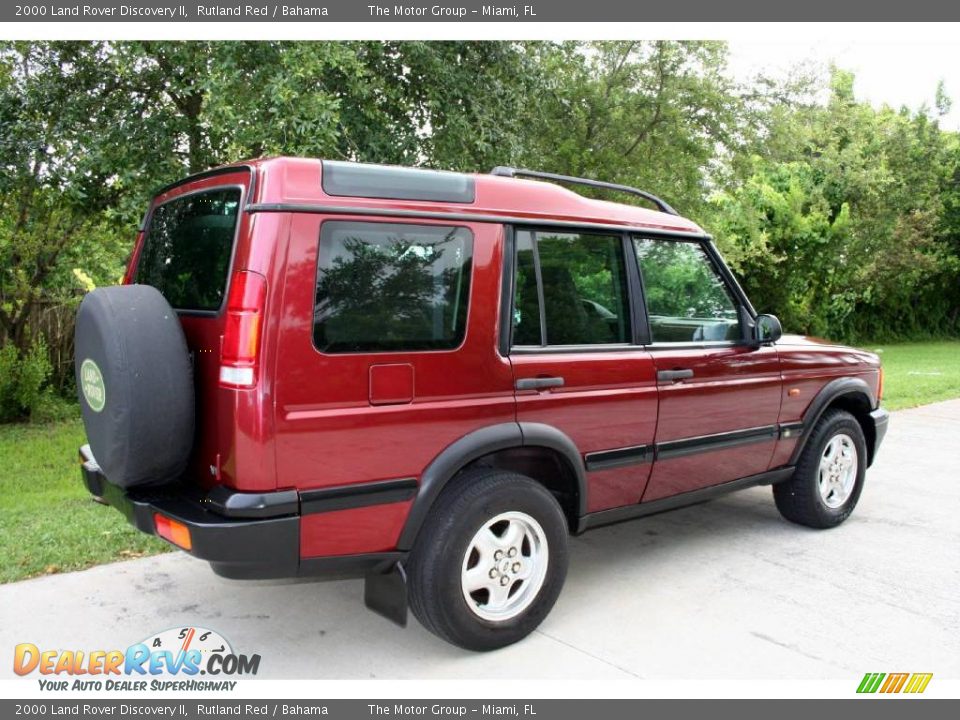 2000 Land Rover Discovery II Rutland Red / Bahama Photo #13