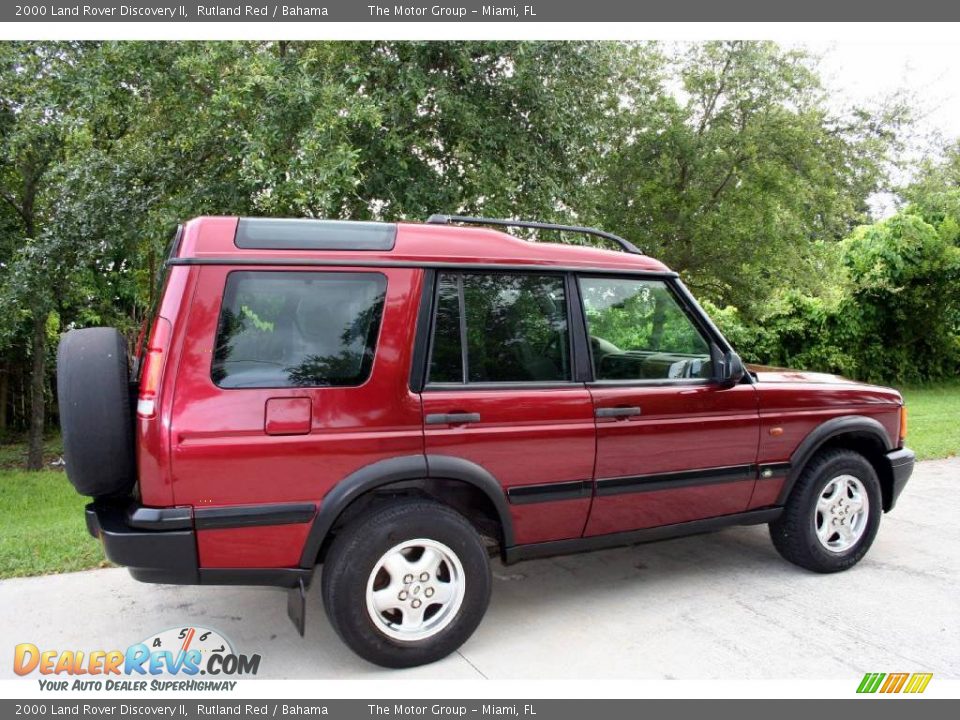2000 Land Rover Discovery II Rutland Red / Bahama Photo #14