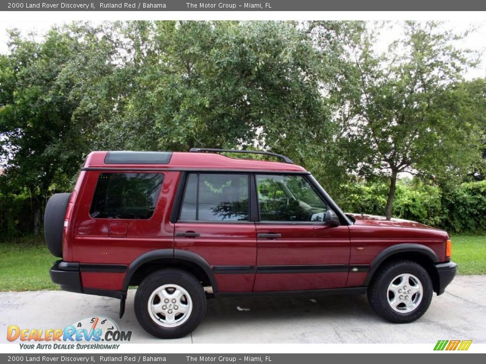 2000 Land Rover Discovery II Rutland Red / Bahama Photo #15