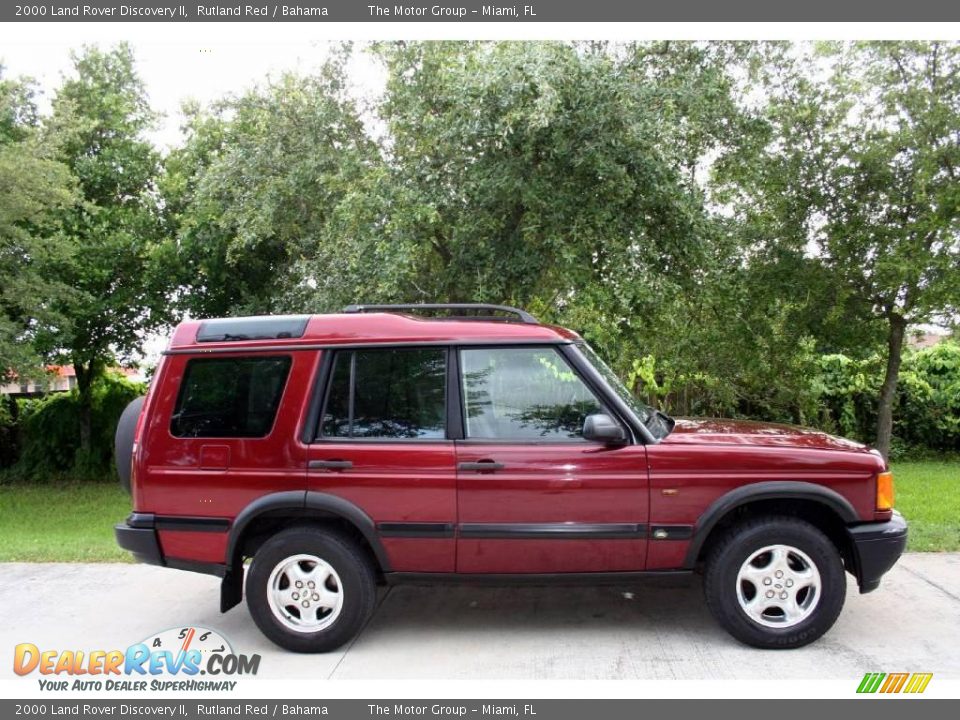 2000 Land Rover Discovery II Rutland Red / Bahama Photo #16