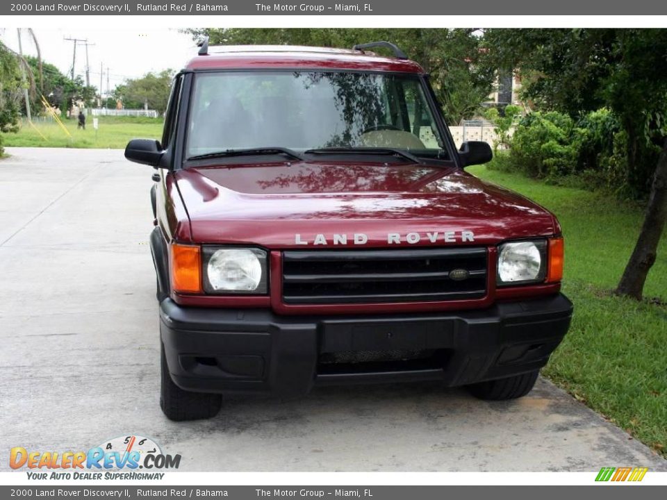 2000 Land Rover Discovery II Rutland Red / Bahama Photo #21