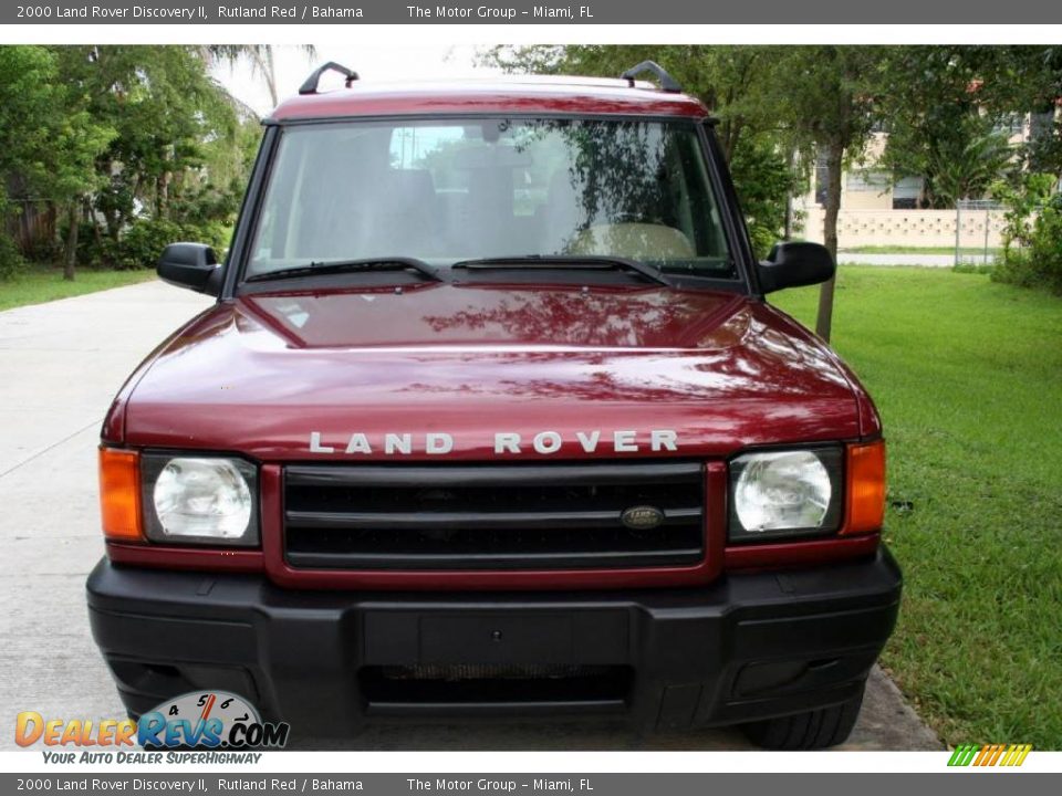 2000 Land Rover Discovery II Rutland Red / Bahama Photo #22