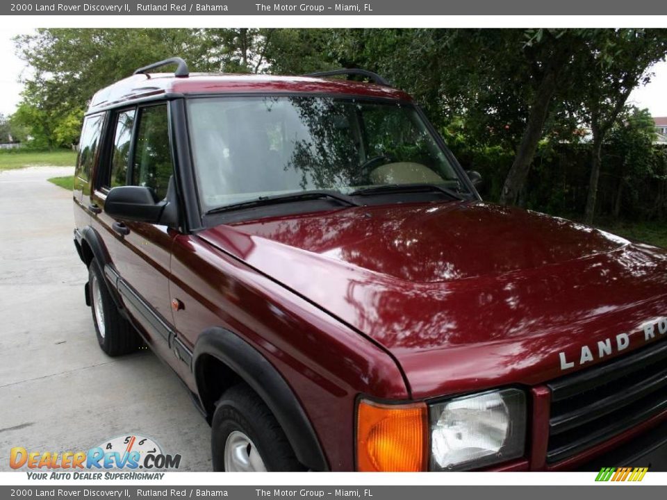 2000 Land Rover Discovery II Rutland Red / Bahama Photo #23
