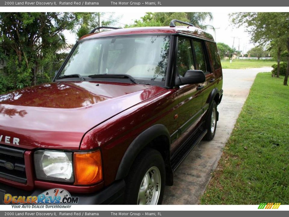 2000 Land Rover Discovery II Rutland Red / Bahama Photo #24