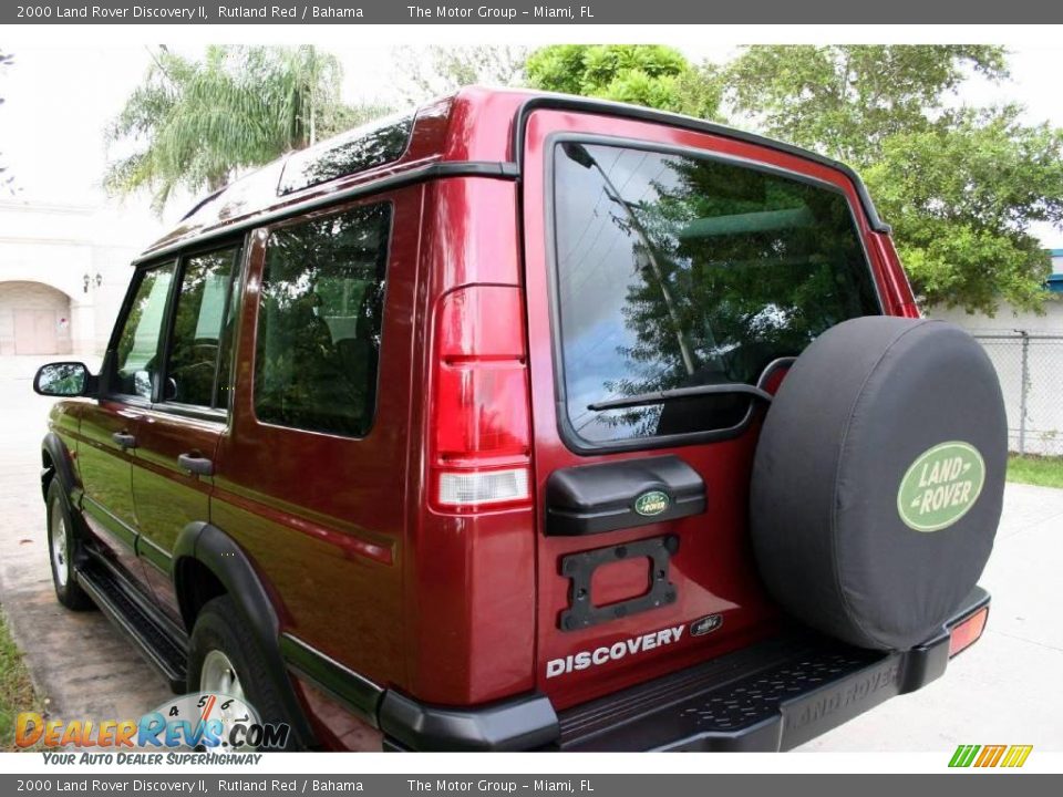2000 Land Rover Discovery II Rutland Red / Bahama Photo #25