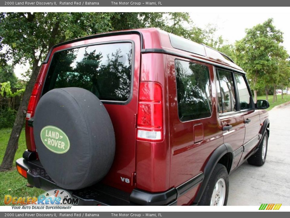 2000 Land Rover Discovery II Rutland Red / Bahama Photo #26