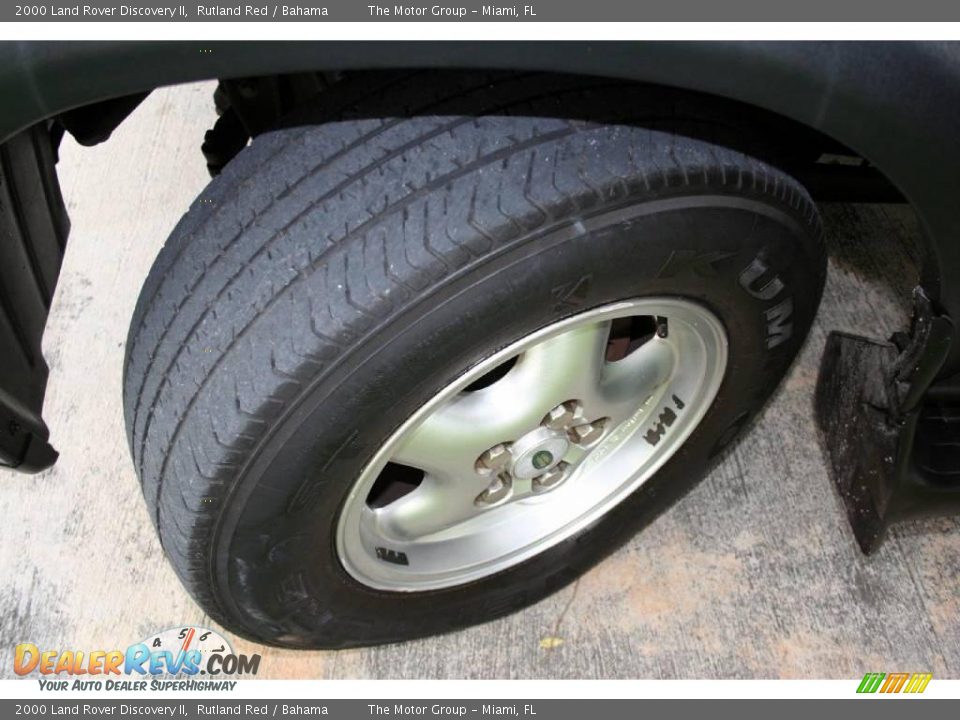 2000 Land Rover Discovery II Rutland Red / Bahama Photo #31