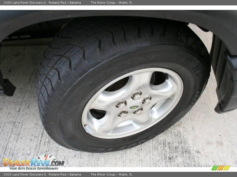 2000 Land Rover Discovery II Rutland Red / Bahama Photo #32