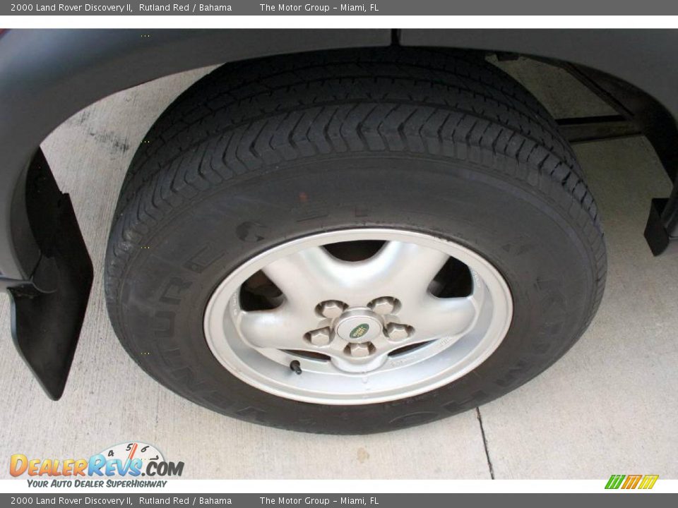 2000 Land Rover Discovery II Rutland Red / Bahama Photo #33