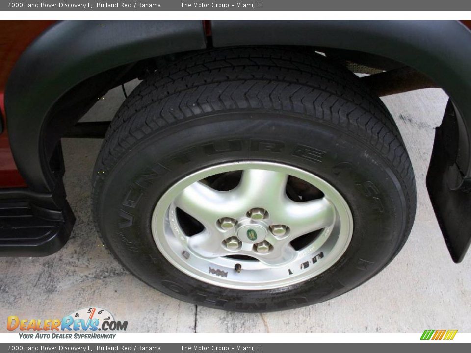 2000 Land Rover Discovery II Rutland Red / Bahama Photo #34