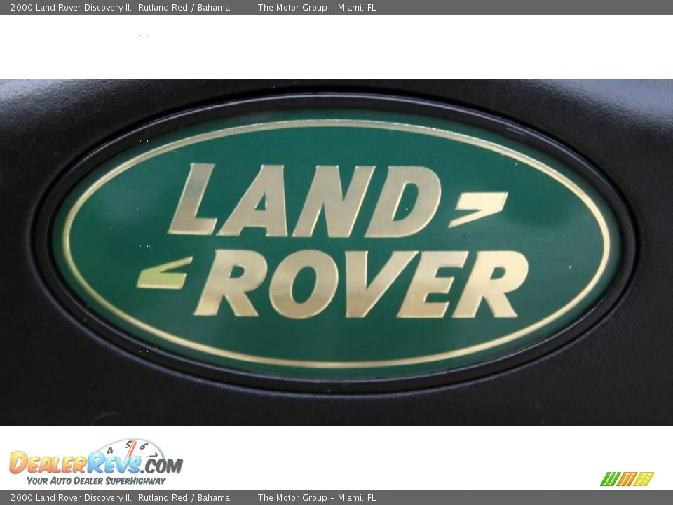 2000 Land Rover Discovery II Rutland Red / Bahama Photo #35