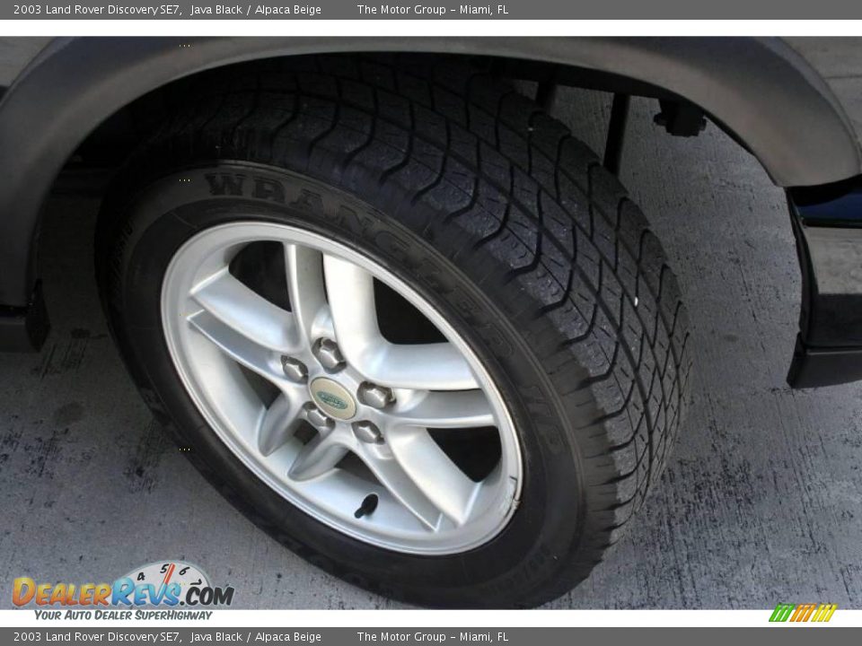 2003 Land Rover Discovery SE7 Java Black / Alpaca Beige Photo #20