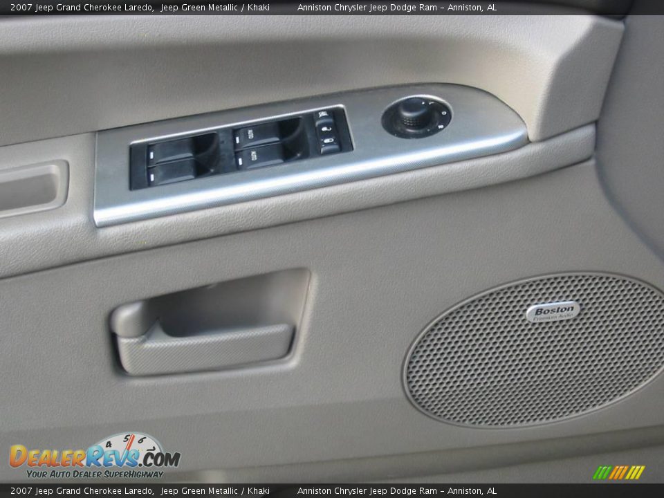 2007 Jeep Grand Cherokee Laredo Jeep Green Metallic / Khaki Photo #22