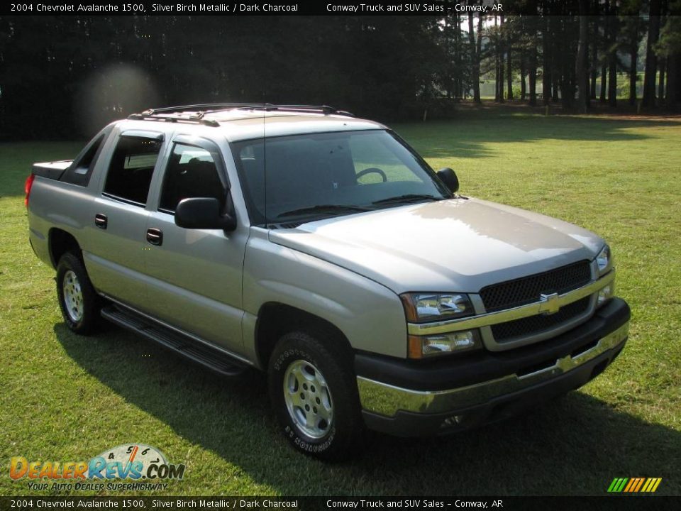 2004 Chevrolet Avalanche 1500 Silver Birch Metallic / Dark Charcoal Photo #4