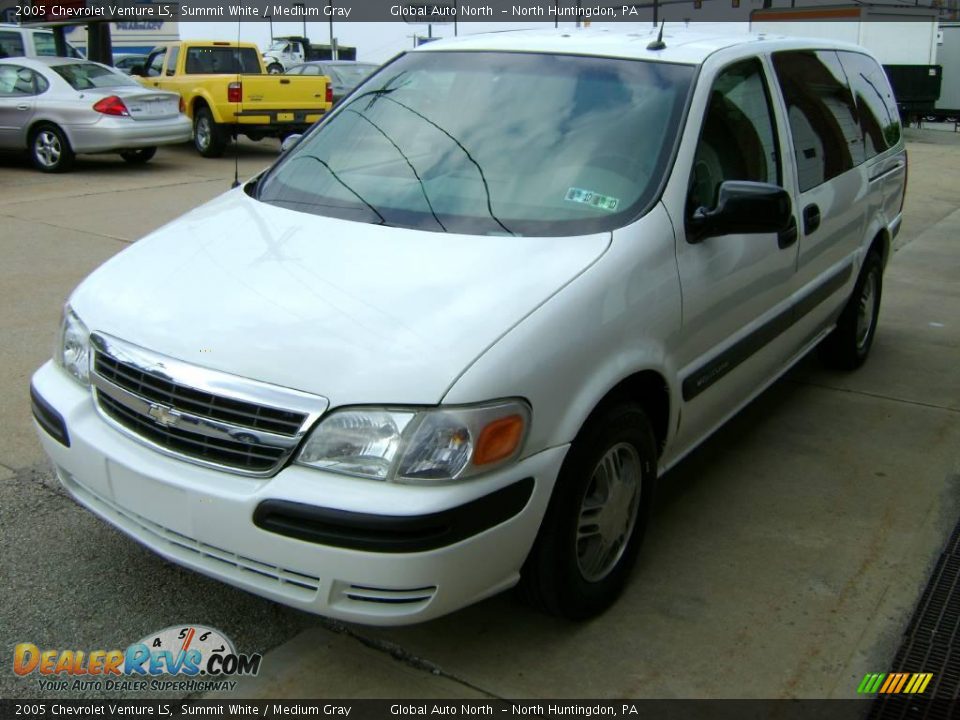 2005 Chevrolet Venture LS Summit White / Medium Gray Photo #4