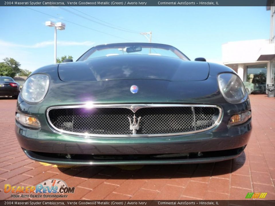 2004 Maserati Spyder Cambiocorsa Verde Goodwood Metallic (Green) / Avorio Ivory Photo #7